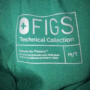 Figs Medium Tall Yola Scrub Pants- Hunter Green